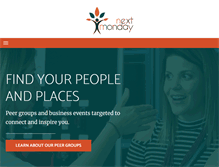 Tablet Screenshot of next-monday.com